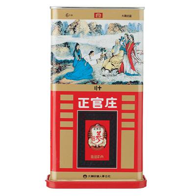 正官庄高丽参良参20支50g正品红参人参大支韩国进口高丽参