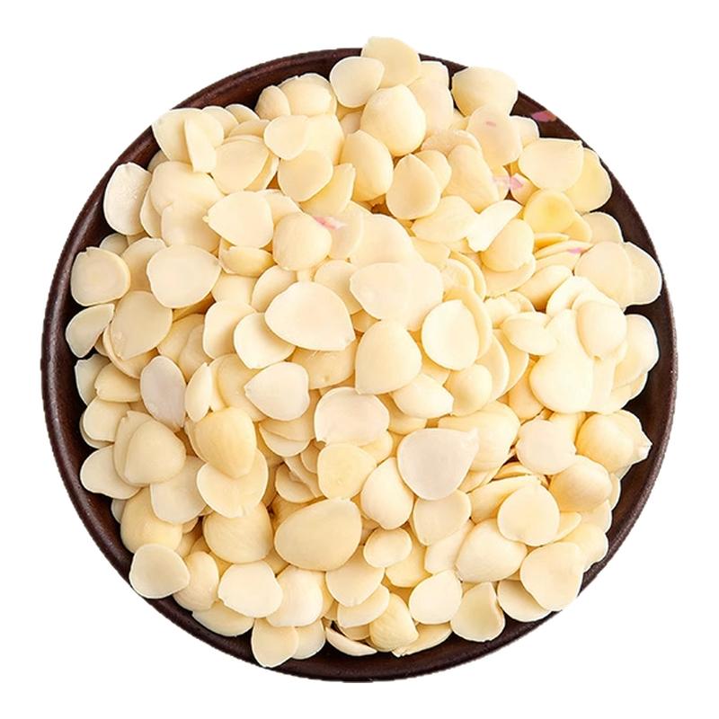 承德特产去皮南北杏仁片500g