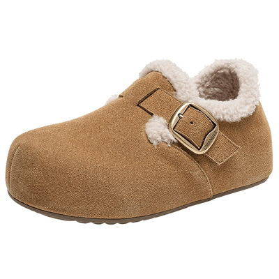 千百度加绒保暖勃肯鞋