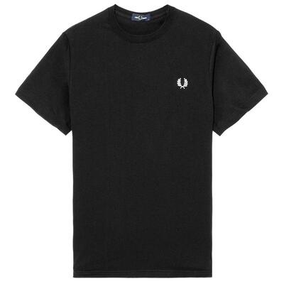 FRED PERRY男士休闲T恤2026春季新款宽松圆领套头麦穗短袖衫M1600