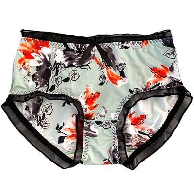 女士中腰牛奶丝内裤柔软无痕速干