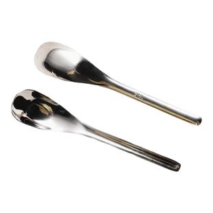 科巢元宝勺子316L不锈钢儿童宝宝喂饭勺子餐勺长柄汤勺调羹汤匙