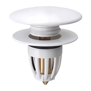 洗脸盆漏水塞陶瓷洗手盆按压式弹跳塞通用下水器配件洗脸池地漏塞