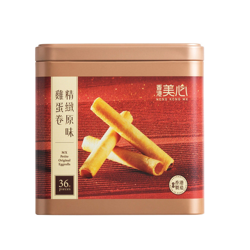 香港美心鸡蛋卷208g448g礼盒装进口零食特产小吃蛋卷饼干年货送礼
