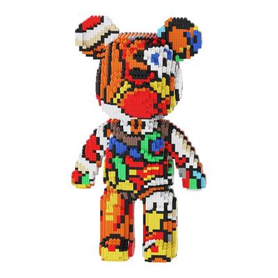 海底世界暴力熊积木成人高难度益智拼装玩具小颗粒送女孩礼物摆件