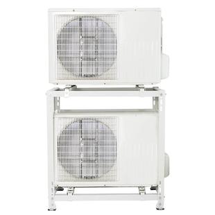 中央空调外机支架配件节省空间外机落地双层叠放减震降噪通用架子