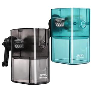 马利素描卷笔刀美术生专用速写碳笔铅笔削笔刀儿童小学生便携式手摇自动手动小型款三角转笔刀专业洞洞笔