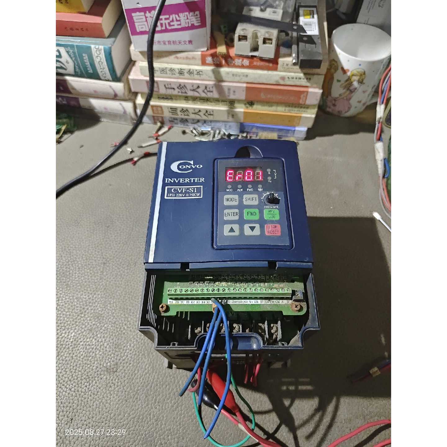 议价-#变频器220V 康沃变频器CVF-S1-2S0007B