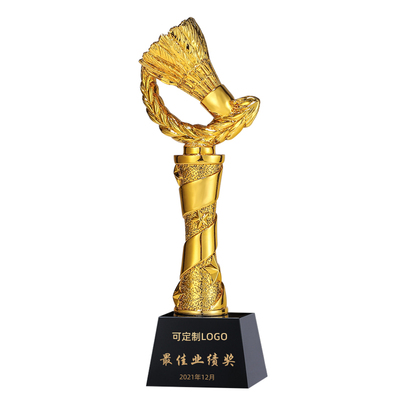 【当天发货】羽毛球比赛奖杯定制定做体育运动会冠军颁奖单打双打