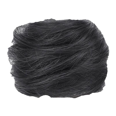 低扎丸子头假发发圈自然蓬松神器