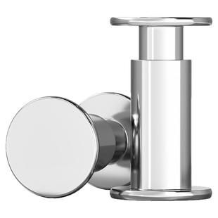 304不锈钢平头对敲子母铆钉公母对铆扁圆头半空心书相册卡紧打钉