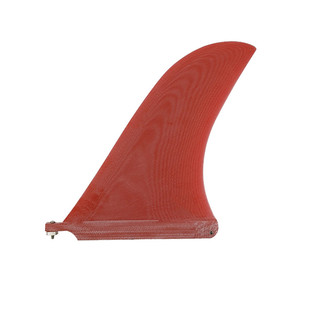 UPSURF冲浪单支尾舵single fin玻纤鱼鳍9寸纯色铺板尾鳍surf fin