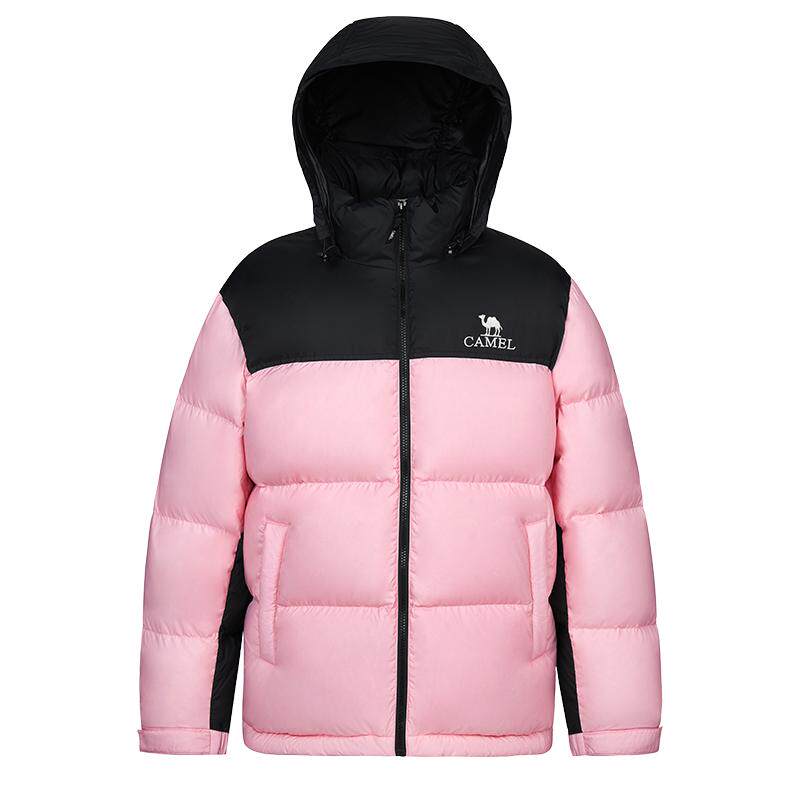 骆驼羽绒服加厚保暖立领