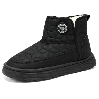 2025男款冬加绒保暖老北京雪地靴