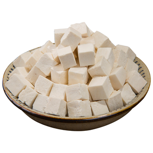 安徽大别山岳西 茯苓丁白茯苓茯苓块伏苓片可磨 粉 无硫500克包邮