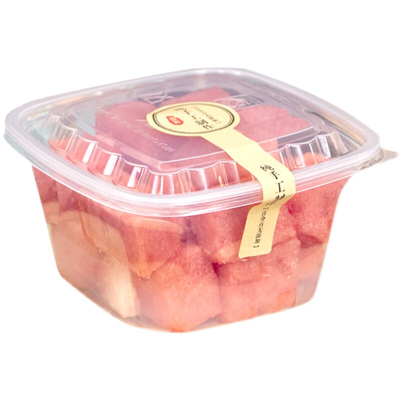 方形水果捞打包盒甜品一次性