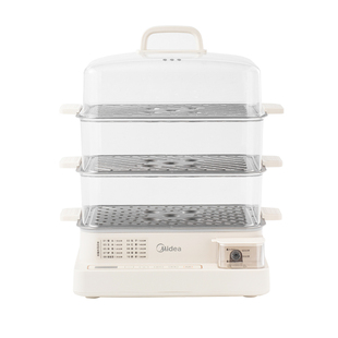 美的电蒸锅多功能家用三层多层大容量蒸箱蒸鱼透明蒸汽锅2026新款