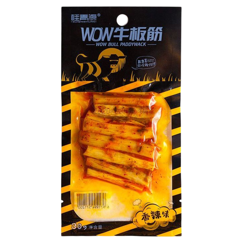 桂青源WOW牛板筋20袋追剧小零食