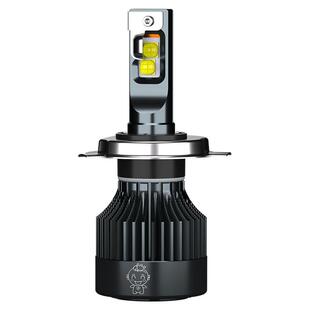 铃木UU125UY踏板摩托车led大灯超亮优驿UE改装强光双爪三爪H4灯泡