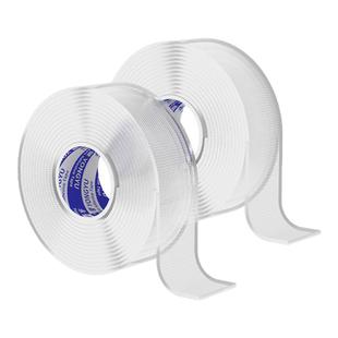 网格纳米双面胶高粘度强力无痕纳米胶车用摆件贴墙专用防水不留痕透明无痕双面强力固定贴儿童手工魔力胶带