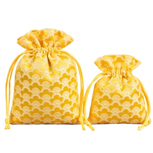 祥云织绣锦缎福袋文玩手串核桃手表珠宝手镯首饰袋抽绳收纳袋布袋