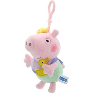 小猪佩奇小公仔娃娃书包挂件玩偶钥匙扣佩琪吊饰伊菲系列毛绒玩具
