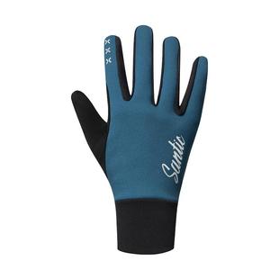 Santic森地客冬季防风保暖自行车触屏骑行手套全指山地公路车男女