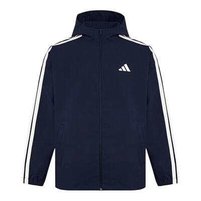 Adidas/阿迪达斯正品春秋男士拉链梭织运动复古夹克外套KV5945