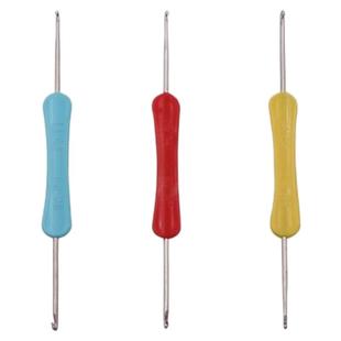 双头钩针毛衣针粗细小勾针手工diy玩偶包包编织工具帽子拖鞋钩针