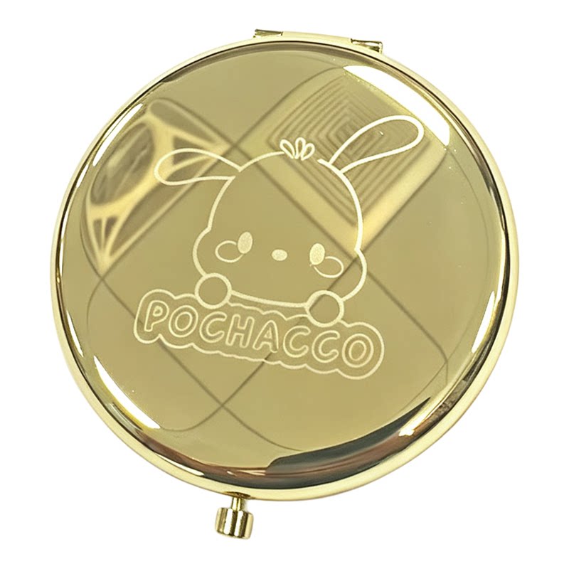 金属可爱卡通便携折叠化妆镜