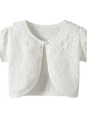 春秋披肩公主短袖蕾丝披风外搭女
