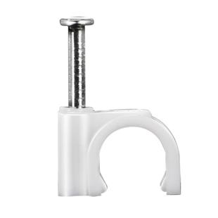 管钉线卡子电线固定墙面钢钉塑料卡扣网线钉子墙钉卡钉明装布线器