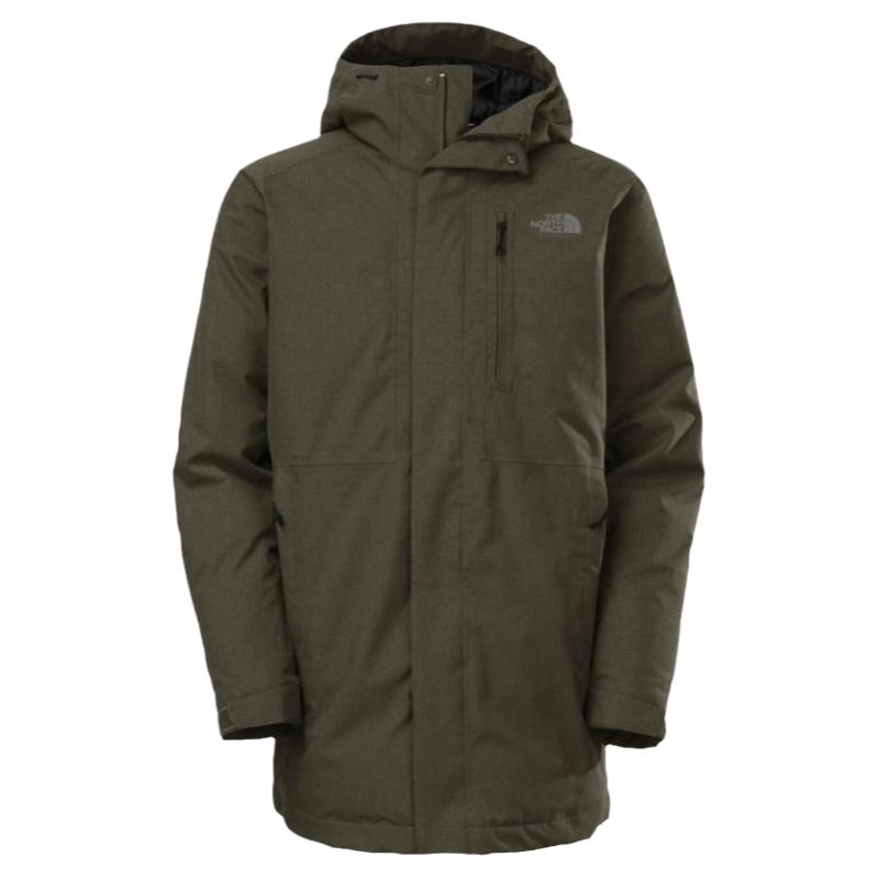 美国直邮The North Face羽绒服男北面徒步野营中长款连帽B2097T