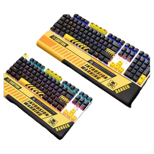 达尔优机械键盘ek815黑青茶红轴