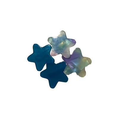 醋酸可爱五角星发卡钟意