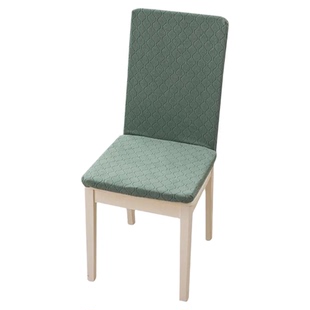 2025新款直背实木椅子套罩坐垫一体套餐椅弹力加厚坐垫套家用