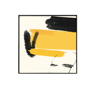 朝花夕拾 北欧抽象客厅装饰画现代酒店卧室三联挂画样板房餐厅画