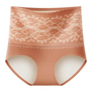 高腰收腹保暖内裤女加绒加厚纯棉蚕丝抗菌裆护腰臀部屁股发热冬季