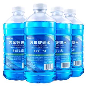 4瓶车仆玻璃水防冻汽车冬季雨刮水去除油膜25零下40车用四季通用