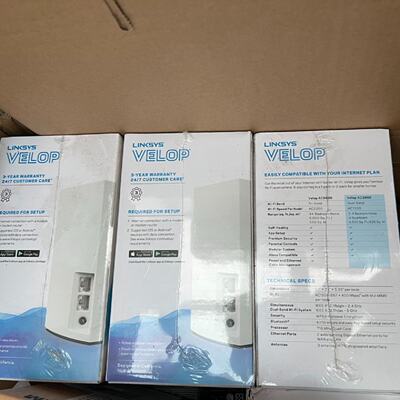 议价LINKSYS WHW0103 千兆路由器全屋WiFi覆盖Mesh组网 三只装AC3