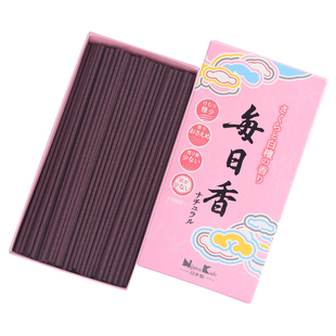 日本香堂Nipponkodo每日香家用礼佛线香室内熏香进口祭祀用香檀香