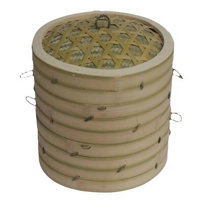 开州竹香楠竹蒸笼纯手工