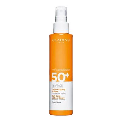 欧洲直邮Clarins娇韵诗身体防晒乳150ml多元倍护SPF50+自然户外