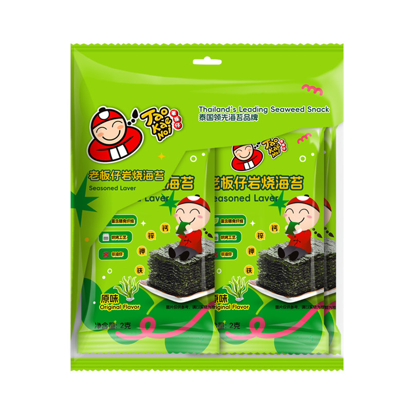 taokaenoi老板仔酥脆海苔片