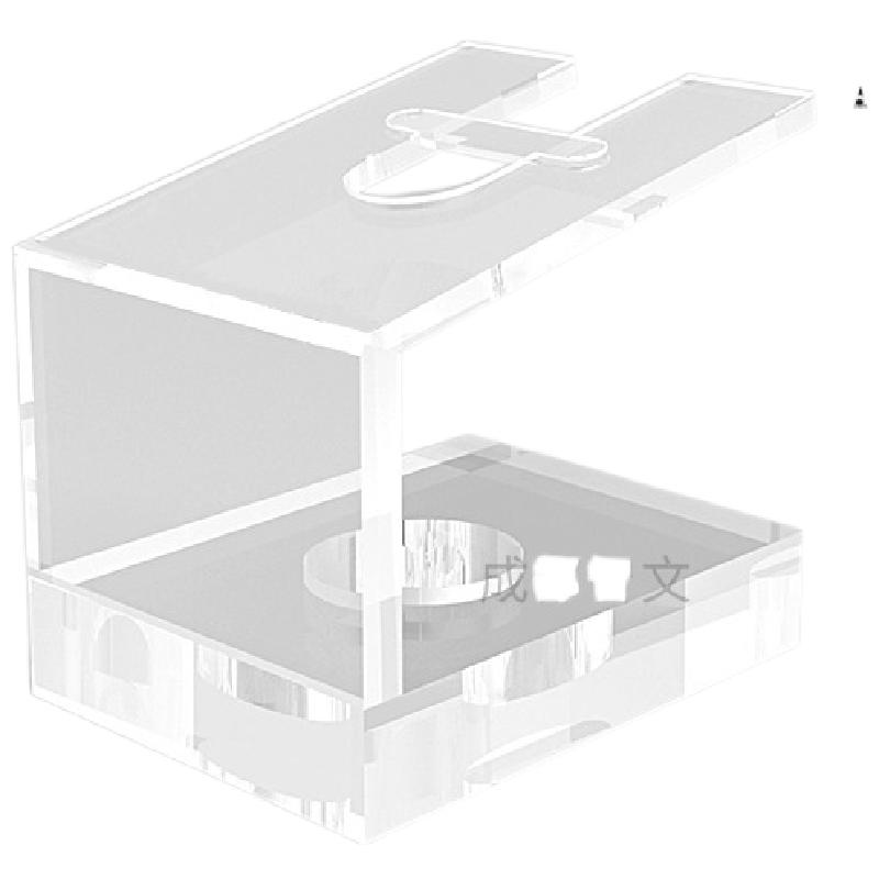 高透明亚克力火炬底座陈列台定制有机玻璃加工藏品摆件火炬展示架