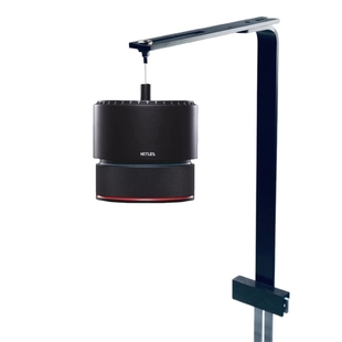 水族灯架水草灯支架鱼缸配件at7系筒灯单臂架尼特利ats灯盘吊装架