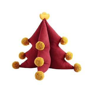 新年抱枕客厅沙发马年摆件氛围感红色装饰布置可爱礼物异形靠枕