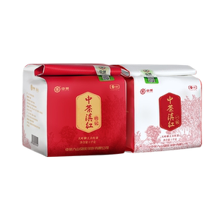 中茶茶叶 云南凤庆特级滇红+一级滇红大叶种工夫红茶组合1000g*2