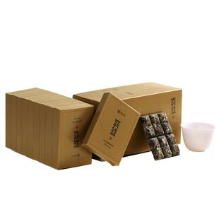 馥益堂福鼎白茶 2018年老白茶白牡丹 巧克力饼茶300g巅馥礼盒茶叶