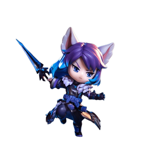 王者荣耀 Little Cute Heroes千年之狐李白典藏版手办